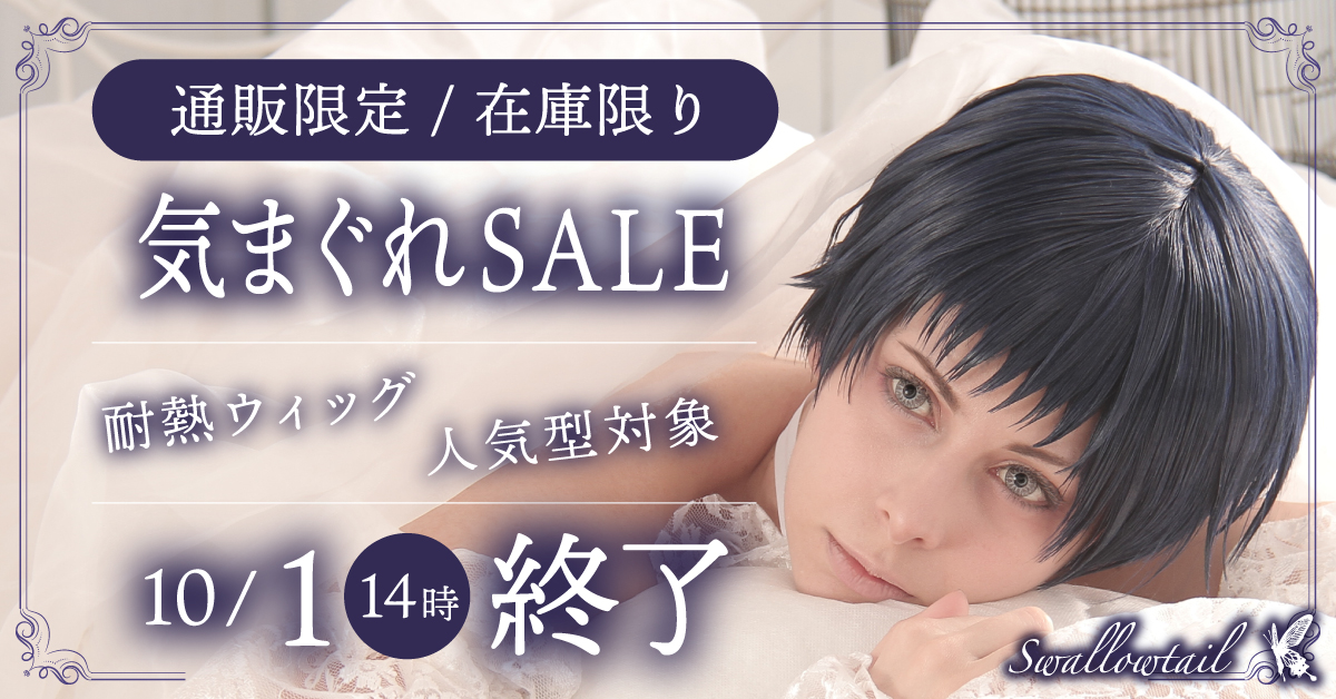 ウィッグミディアム値下げ 受け持っ